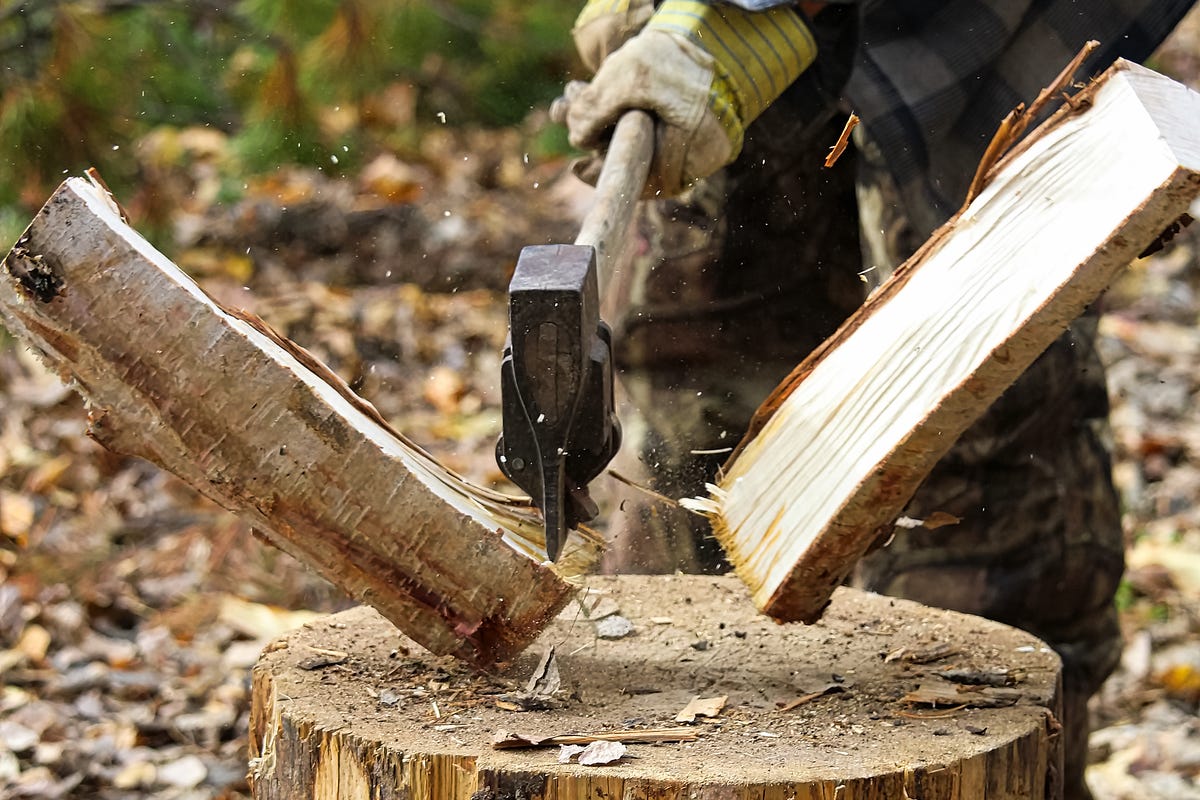 Mobile Wood Splitting Service Near Me